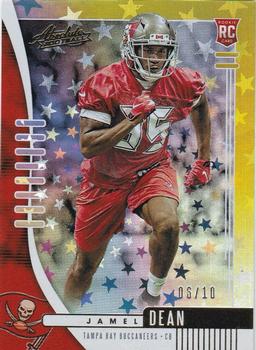 2019 Panini Absolute - Gold Stars #192 Jamel Dean Front