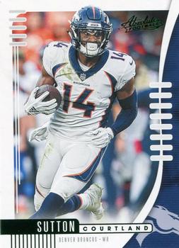 2019 Panini Absolute - Green #47 Courtland Sutton Front