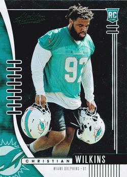 2019 Panini Absolute - Green #168 Christian Wilkins Front