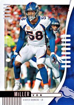 2019 Panini Absolute - Red #46 Von Miller Front