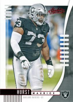 2019 Panini Absolute - Red #50 Maurice Hurst Front