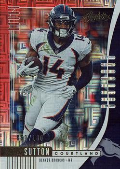 2019 Panini Absolute - Red Squares #47 Courtland Sutton Front