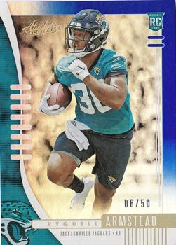 2019 Panini Absolute - Spectrum Blue #163 Ryquell Armstead Front