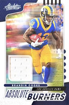 2019 Panini Absolute - Absolute Burners #AB-9 Brandin Cooks Front