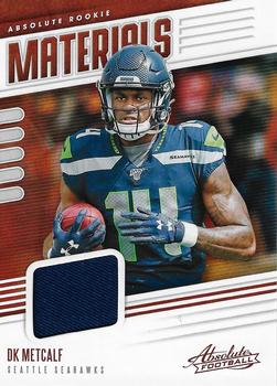 2019 Panini Absolute - Absolute Rookie Materials #RM-14 DK Metcalf Front