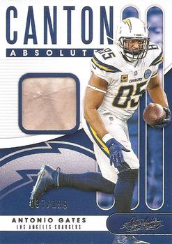 2019 Panini Absolute - Canton Absolutes #CA-AG Antonio Gates Front