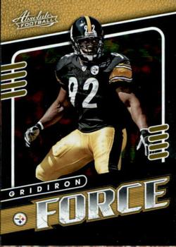 2019 Panini Absolute - Gridiron Force #3 James Harrison Front