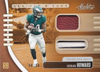 2019 Panini Absolute - Leather and Lace #5 Jordan Howard Front