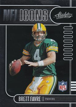 2019 Panini Absolute - NFL Icons #10 Brett Favre Front