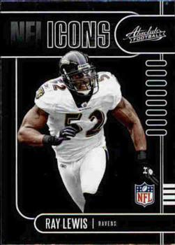 2019 Panini Absolute - NFL Icons #11 Ray Lewis Front