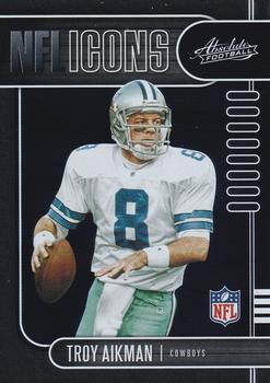 2019 Panini Absolute - NFL Icons #18 Troy Aikman Front