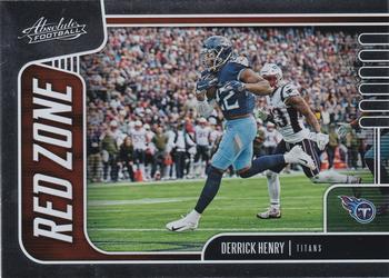 2019 Panini Absolute - Red Zone #10 Derrick Henry Front