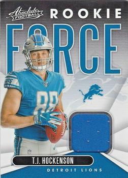 2019 Panini Absolute - Rookie Force #RF-28 T.J. Hockenson Front