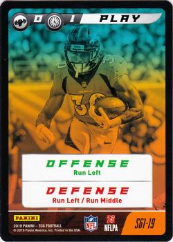 2019 Panini NFL Five - Starter Deck #S61-19 Play Front