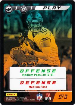 2019 Panini NFL Five - Starter Deck #S77-19 Play Front