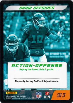 2019 Panini NFL Five - Starter Deck #S81-19 Draw Offsides Front