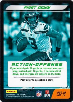 2019 Panini NFL Five - Starter Deck #S82-19 First Down Front