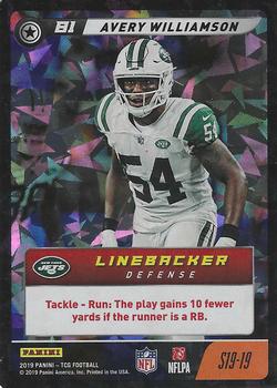 2019 Panini NFL Five - Starter Deck Foil #S19-19 Avery Williamson Front
