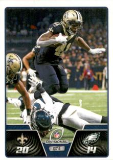 2019 Panini Stickers #14 NFC Divisional Round Front