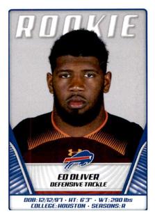 2019 Panini Stickers #39 Ed Oliver Front
