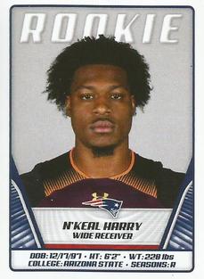 2019 Panini Stickers #72 N'Keal Harry Front