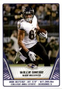2019 Panini Stickers #104 Willie Snead Front