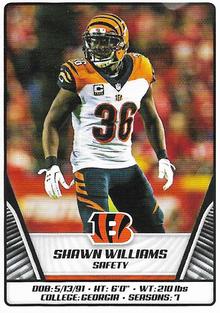 2019 Panini Stickers #126 Shawn Williams Front