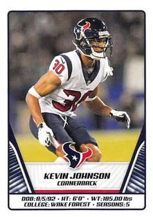2019 Panini Stickers #174 Kevin Johnson Front