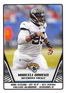 2019 Panini Stickers #199 Marcell Dareus Front