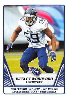 2019 Panini NFL Sticker Collection #220 Wesley Woodyard Front