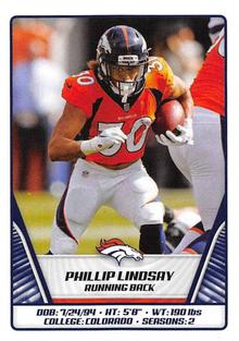 2019 Panini NFL Sticker Collection #228 Phillip Lindsay Front