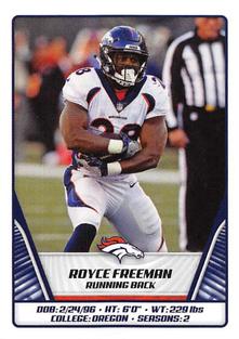 2019 Panini NFL Sticker Collection #229 Royce Freeman Front