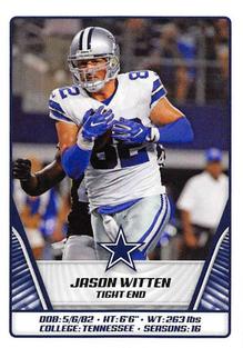 2019 Panini NFL Sticker Collection #296 Jason Witten Front