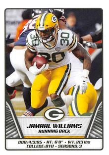 2019 Panini NFL Sticker Collection #389 Jamaal Williams Front