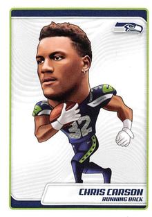 2019 Panini Stickers #529 Chris Carson Front