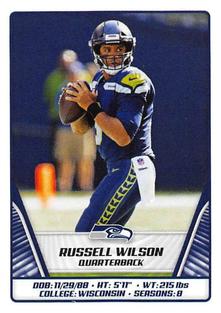 2019 Panini Stickers #531 Russell Wilson Front