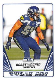2019 Panini Stickers #539 Bobby Wagner Front