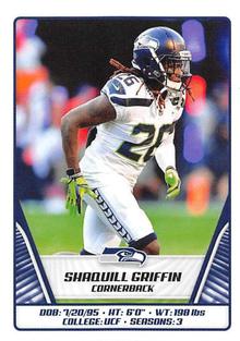 2019 Panini Stickers #540 Shaquill Griffin Front