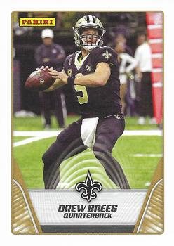 2019 Panini Stickers - Cards #30 Drew Brees Front