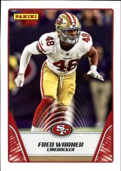 2019 Panini Stickers - Cards #57 Fred Warner Front