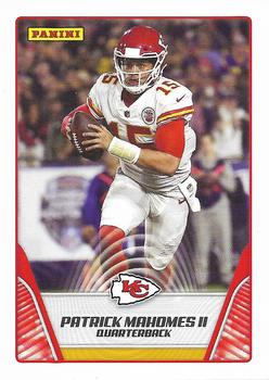 2019 Panini Stickers - Cards #59 Patrick Mahomes II Front