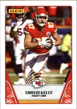 2019 Panini Stickers - Cards #67 Travis Kelce Front