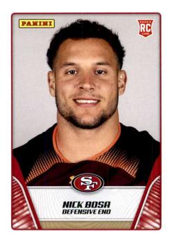 2019 Panini Stickers - Cards #70 Nick Bosa Front