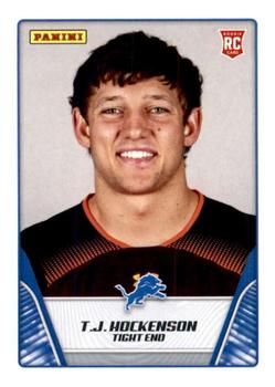 2019 Panini Stickers - Cards #75 T.J. Hockenson Front