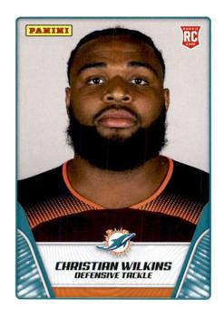 2019 Panini Stickers - Cards #79 Christian Wilkins Front
