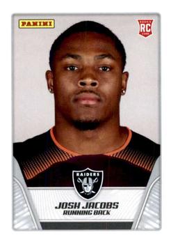 2019 Panini Stickers - Cards #84 Josh Jacobs Front