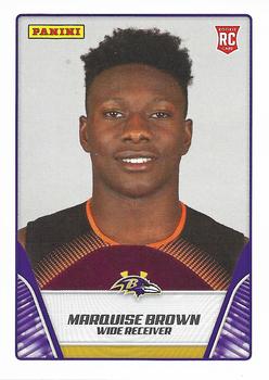 2019 Panini Stickers - Cards #85 Marquise Brown Front
