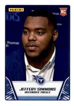 2019 Panini Stickers - Cards #91 Jeffery Simmons Front