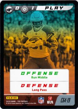 2019 Panini NFL Five #C64-19 Play Front