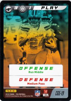 2019 Panini NFL Five #C65-19 Play Front